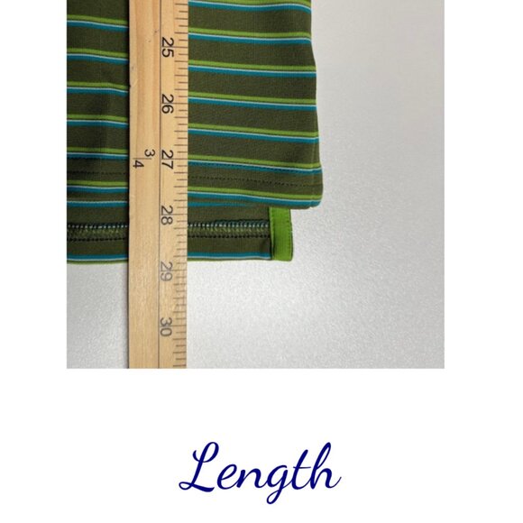 Under Armour Men’s Green Striped Polo Shirt Size Small | Performance Golf Top - Picture 6 of 7